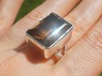 Vanoli 925 zilveren ring met rookkwarts maat 19,75, Daiva1973@hotmail.com, Vanoli, Bruin, 19 tot 20