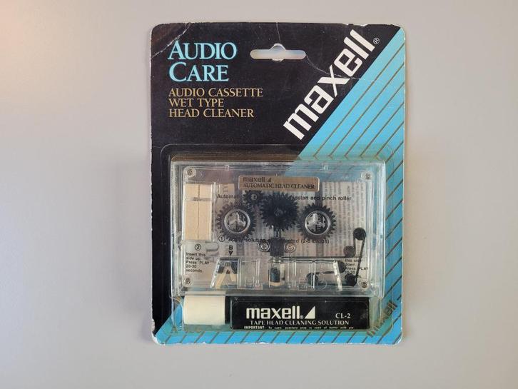Maxell A‑400 Wet Head Cleaner – nieuw & ongeopend, Cd's en Dvd's, Cassettebandjes, Nieuw in verpakking, Toebehoren, Overige genres