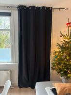 Gordijn en gordijn roede 1.40x2.70, Ophalen, Zo goed als nieuw, Grijs, 200 cm of meer
