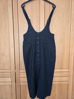 Krijtstreep pak met rok en colbert, Ophalen of Verzenden, Zo goed als nieuw, Maat 38/40 (M), Zwart