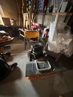 Stiga SW 800 veegmachine 80 cm brd hand en elektrische start, Ophalen, Zo goed als nieuw, Bezem, Stiga