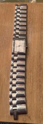 Prisma Dameshorloge Staal met Schakel Armband, Overige merken, Staal, Staal, Polshorloge