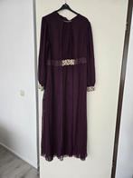 Paarse avondjurk, Kleding | Dames, Gelegenheidskleding, Galajurk, Paars, Maat 46/48 (XL) of groter, Ophalen of Verzenden