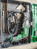 Hitachi Rotary Hammer + Boren - Zo goed als nieuw!, Ophalen, Zo goed als nieuw, Boor- en/of Breekhamer, Variabele snelheid