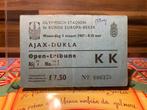 Ajax -Dukla ticket toegangskaart 1967, Ophalen of Verzenden, Gebruikt, Ajax, Overige typen