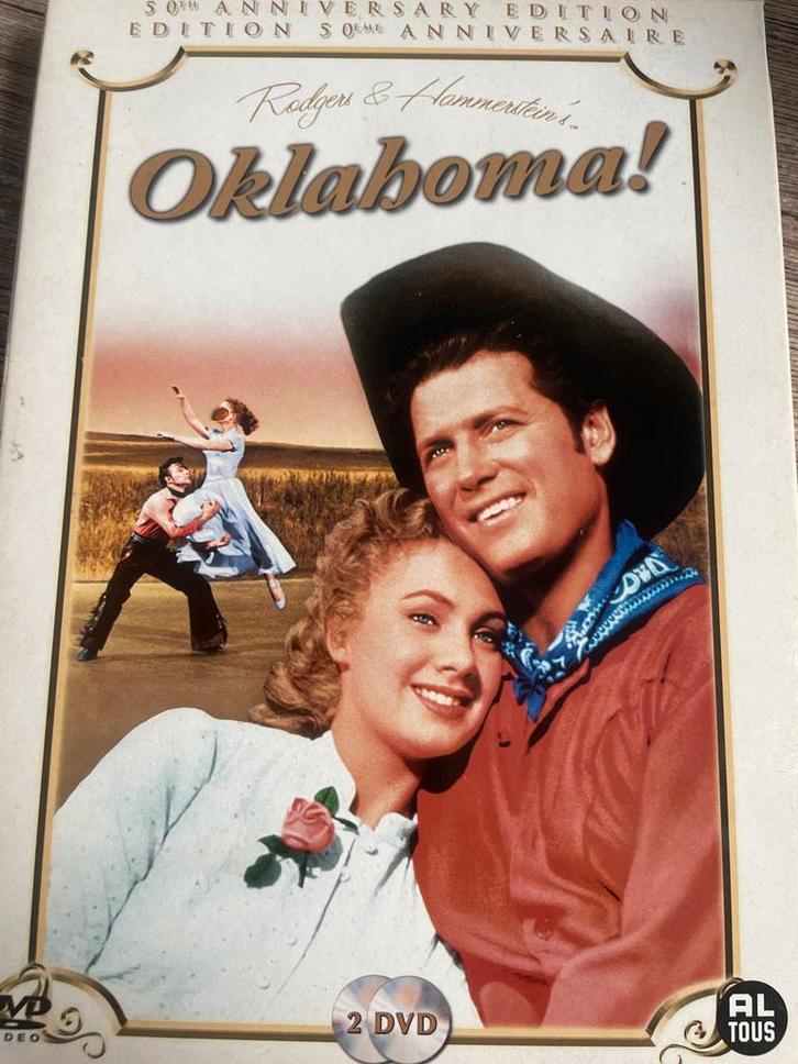 Oklahoma! 50th Anniversary Edition - 2 DVD, Cd's en Dvd's, Dvd's | Klassiekers, Zo goed als nieuw, Overige genres, Alle leeftijden