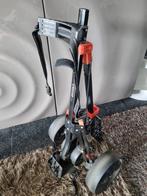 CRUISR golftrolley 4-wiel, rem, goede gebruikte conditie., Ophalen of Verzenden, Gebruikt, Golfkar, Overige merken