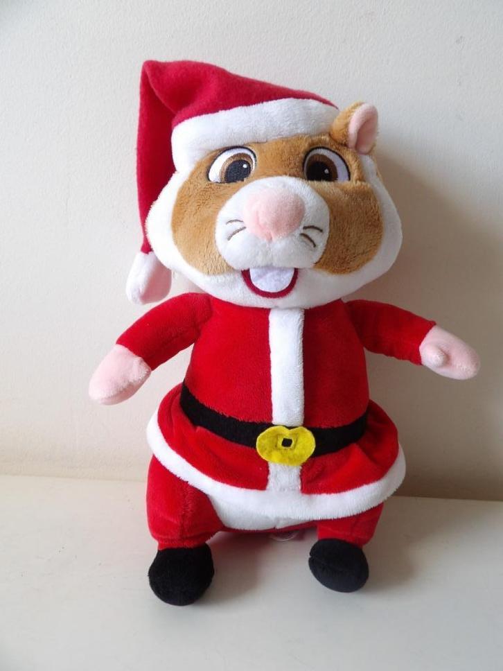 nieuw AH knuffel hamster kerstman JG201016, Kinderen en Baby's, Speelgoed | Knuffels en Pluche, Nieuw, Overige typen, Ophalen of Verzenden
