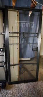 2x Auping bed-/spiraalbodem, elektrisch verstelbare, 90x200, Ophalen, 90 cm, Eenpersoons, Zo goed als nieuw