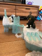Schleich Eldrador val op ijsfort, Ophalen, Zo goed als nieuw