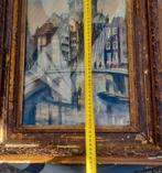 Jacques Mels aquarel Amsterdam, Antiek en Kunst, Kunst | Schilderijen | Klassiek, Ophalen