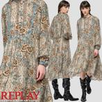 Toffe jurk van Replay, Maat 38/40 (M), Overige kleuren, Replay, Ophalen of Verzenden