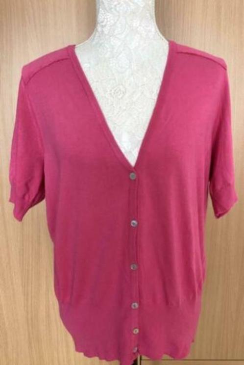 Frans Molenaar vest maat L, Kleding | Dames, Truien en Vesten, Zo goed als nieuw, Maat 42/44 (L), Roze, Ophalen of Verzenden