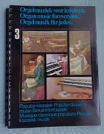 Orgelmuziek voor iedereen   nr. 3  (bladmuziek), Orgel, Gebruikt, Klassiek, Overige soorten