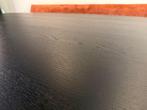 Zwart eikenhouten eettafel Kas20 - 110x220cm, Ophalen, Overige materialen, 50 tot 100 cm, Zo goed als nieuw