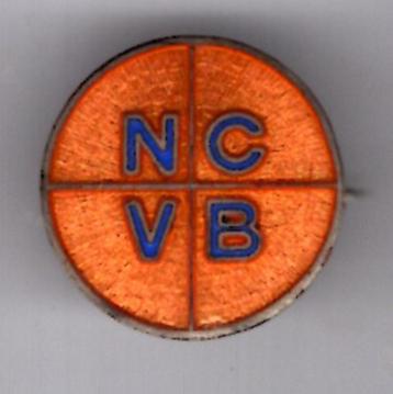 Nederlands Christelijke Vrouwenbond email broche ( H_208 ) beschikbaar voor biedingen