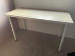 Ikea LINNMON/ADILS bureau wit/eikeneffect, Huis en Inrichting, Bureaus, Ophalen, Zo goed als nieuw