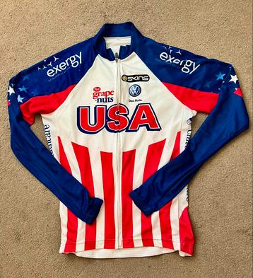 Wielershirt Jasje USA beschikbaar voor biedingen