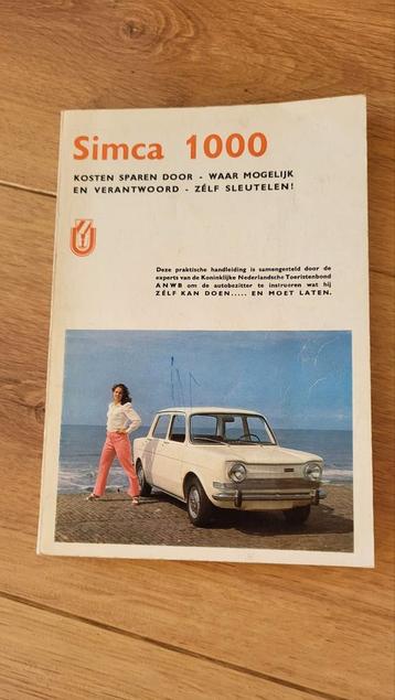 Simca 1000 zelf sleutelen beschikbaar voor biedingen