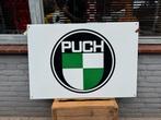 Groot oud PUCH emaille reclamebord, Ophalen, Reclamebord, Gebruikt, .