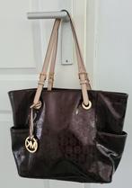 Michael kors schoudertas, Ophalen of Verzenden, Gebruikt, Bruin