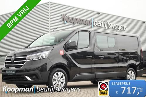 Renault Trafic 2.0BluedCi EDC 170pk T29 L2H1 Extra DC | Carp, Auto's, Bestelauto's, Te koop, ABS, Achteruitrijcamera, Airconditioning
