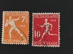 i9-216 Nederland 1928 NVPH 216 + 217 Olympiade gestempeld, Postzegels en Munten, Postzegels | Nederland, Ophalen of Verzenden