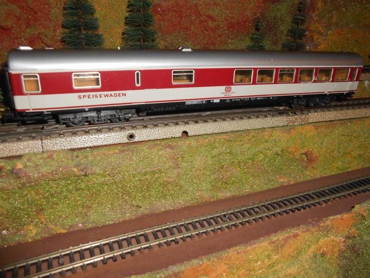 Märklin 4094 Restauratie rijtuig van de DB, lange uitvoering, Hobby en Vrije tijd, Modeltreinen | H0, Zo goed als nieuw, Wagon