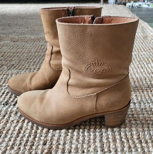 Dameslaarsjes AQA maat 40; volledig leer, Kleding | Dames, Schoenen, Gedragen, Lage of Enkellaarzen, Ophalen of Verzenden