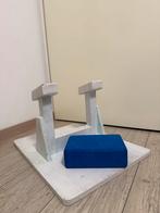 Acro paaltjes turnen gymnastiek blokje, Ophalen of Verzenden, Gebruikt, Wit, Materiaal