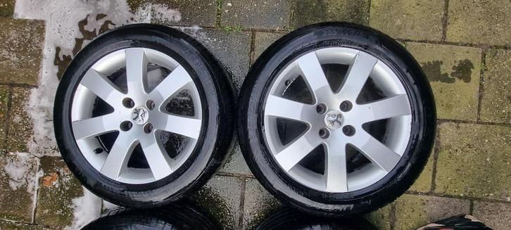 Peugeot 308 4x108 VELGEN + BANDEN (NIEUW), Auto-onderdelen, Banden en Velgen, Banden en Velgen, Zomerbanden, 16 inch, 205 mm, Personenwagen