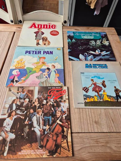 Leuke collectie musical/filmmuziek/ kinder LP's, Cd's en Dvd's, Vinyl | Filmmuziek en Soundtracks, Zo goed als nieuw, Overige formaten