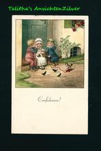 Prachtige ansichtkaart kinderen P Ebner A02-03, Verzenden, 1920 tot 1940, Gelopen, Kinderen
