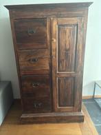 Koloniale kast, Huis en Inrichting, Ophalen of Verzenden, Gebruikt, 25 tot 50 cm, 150 tot 200 cm