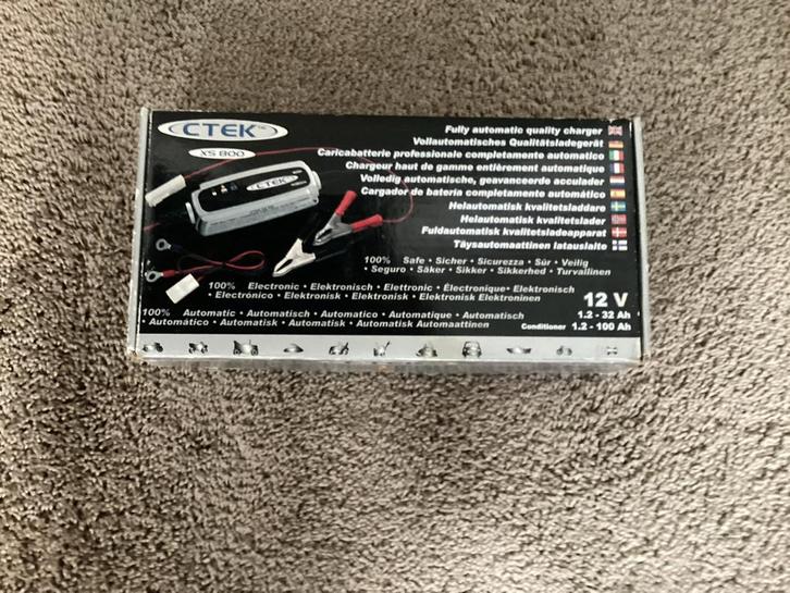 CTEK XS 800 Acculader - Nieuwstaat, Auto-onderdelen, Accu's en Toebehoren, Universele onderdelen, Nieuw, Ophalen of Verzenden