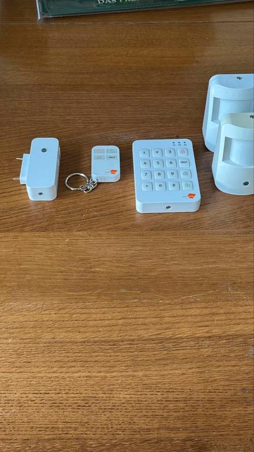 Woonveilig alarmsysteem incl uitbreiding, Doe-het-zelf en Verbouw, Alarmsystemen, Zo goed als nieuw, Detector, Sensor of Melder