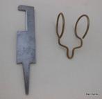 Slinger, mes en bril voor Friese stoelklok., Ophalen of Verzenden