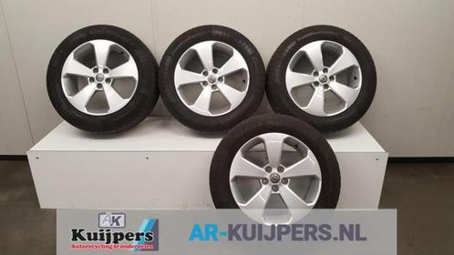 Velgen set + banden van een Opel Mokka (Mokka 12-), Auto-onderdelen, Banden en Velgen, Personenwagen, Gebruikt, 3 maanden garantie