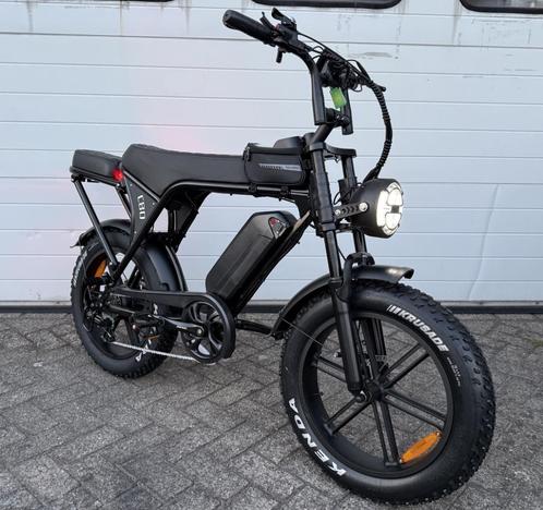 Fatbike OUXI C80 Pro - Dubbel zit - Gashendel - Alarm -Hydra, Fietsen en Brommers, Elektrische fietsen, Nieuw, Overige merken