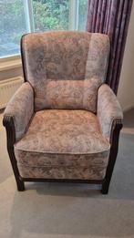 Klassieke fauteuil 2 stuks, Ophalen, Hout, Klassiek zie foto, 75 tot 100 cm