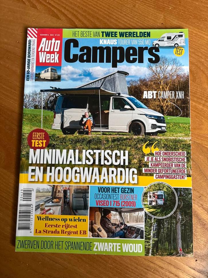 AutoWeek Campers Magazine, Boeken, Auto's | Folders en Tijdschriften, Gelezen, Algemeen, Ophalen of Verzenden