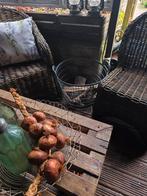 Oude aardappelmand ijzer, Huis en Inrichting, Ophalen of Verzenden, Rond, Overige materialen