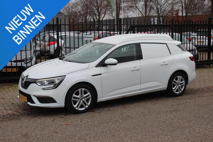 Renault Megane 1.5 dCi 110PK Grijs Kenteken, Navigatie, Airc, Auto's, Bestelauto's, Te koop, Airconditioning, Boordcomputer, Centrale vergrendeling