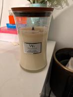 Woodwick Island Coconut Kaars, Ophalen, Gebruikt, Wit, Kaars