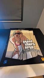 GTA San Andreas Poster - Winkel Display, Spelcomputers en Games, Ophalen of Verzenden