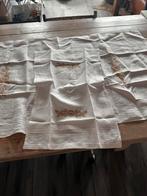 Italiaans Linnen Tafelkleed + Servet, Ophalen, Wit, 50 tot 100 cm, Zo goed als nieuw