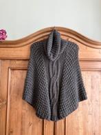 Warme cape met kol, Kleding | Dames, Grote Maten, Bruin, Ophalen of Verzenden, Gedragen, Jas of Mantel