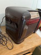 Unieke vintage buizenradio jaren 50 spelend, Audio, Tv en Foto, Radio's, Overige typen, Gebruikt, Ophalen of Verzenden