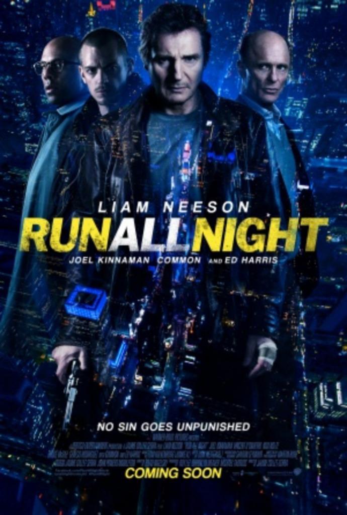 RUN   ALL   NIGHT      filmposter., Verzamelen, Posters, Nieuw, Film en Tv, A1 t/m A3, Verzenden