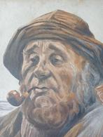 Hendrik Willem Mesdag Portret Kapitein P.de Haan, Antiek en Kunst, Kunst | Schilderijen | Klassiek, Ophalen of Verzenden